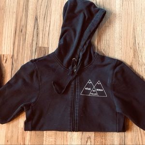 Polar zip up hoodie